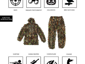 Airsoft 3D Ghillie / odijelo za snajper / lovacko