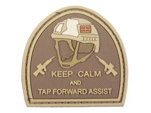 Airsoft Patch Amblem - 3D PVC KEEP CALM