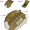 Halmet Cover / Pokrivac za kacigu TAN AIRSOFT