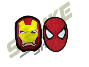 Airsoft Patch Amblem - 3D PVC Spiderman / Ironman