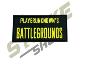 Airsoft Patch Amblem - 3D PVC PUBG