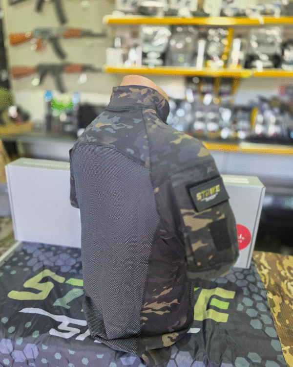 Airsoft Takticka Combat majica -Multicam Black M