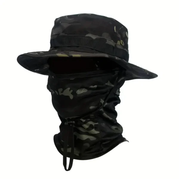Airsoft Sesir / Boonie + Fantomka - Multicam Black