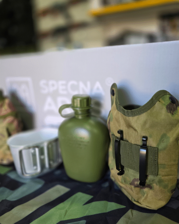 Airsoft Čuturica za vodu + porcija za jelo + futrola