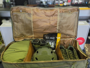 Airsoft kamping Ranac / Torba 60 L Zelena