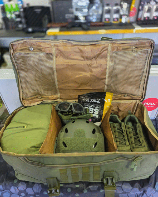 Airsoft kamping Ranac / Torba 60 L Zelena