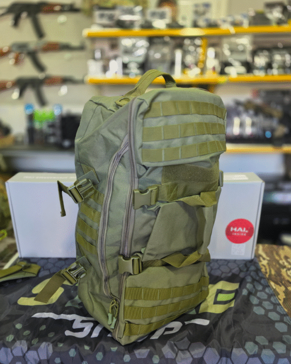 Airsoft kamping Ranac / Torba 60 L Zelena