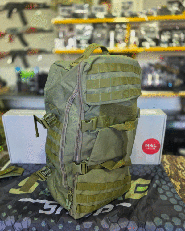 Airsoft kamping Ranac / Torba 60 L Zelena