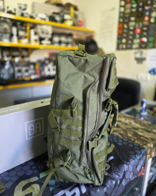 Airsoft kamping Ranac / Torba 60 L Zelena