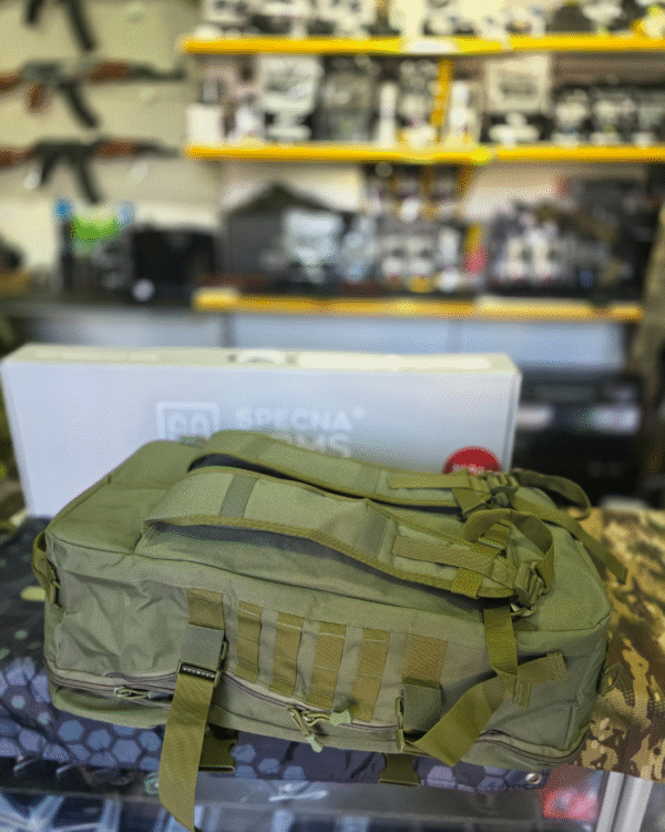 Airsoft kamping Ranac / Torba 60 L Zelena