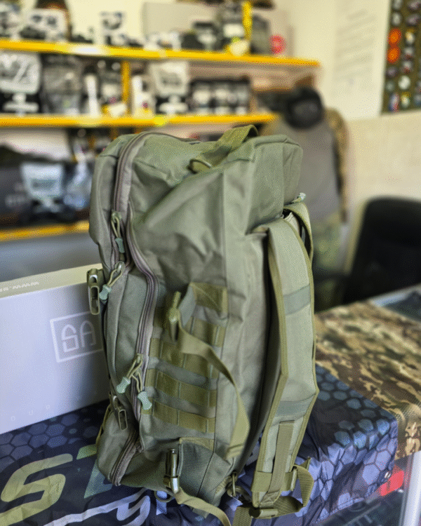 Airsoft kamping Ranac / Torba 60 L Zelena