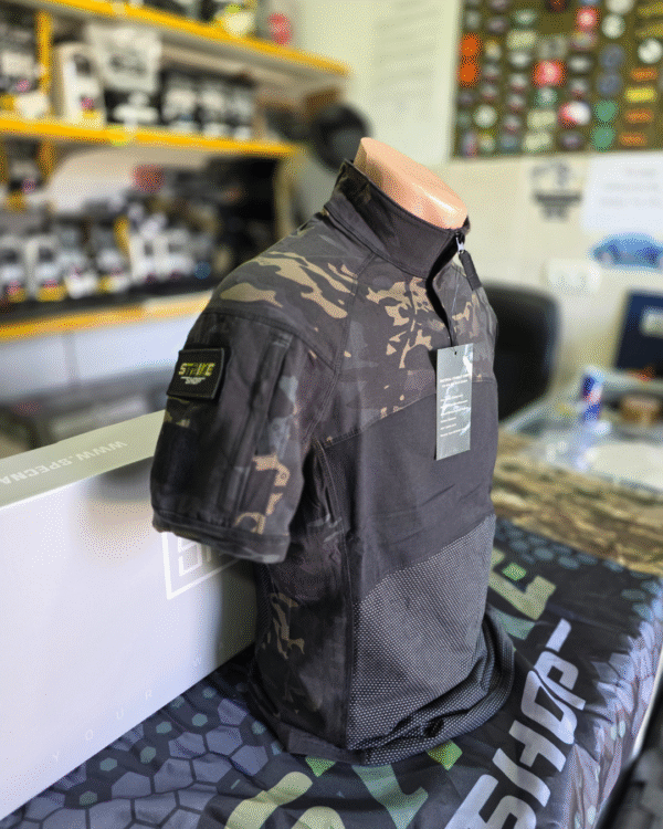 Airsoft Takticka Combat majica -Multicam Black XXL