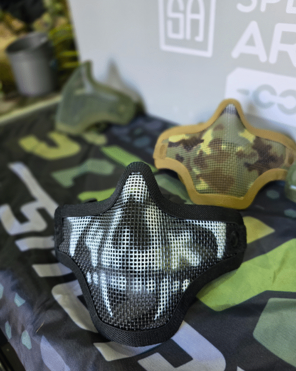 Airsoft zastitna maska za lice - Crna MC