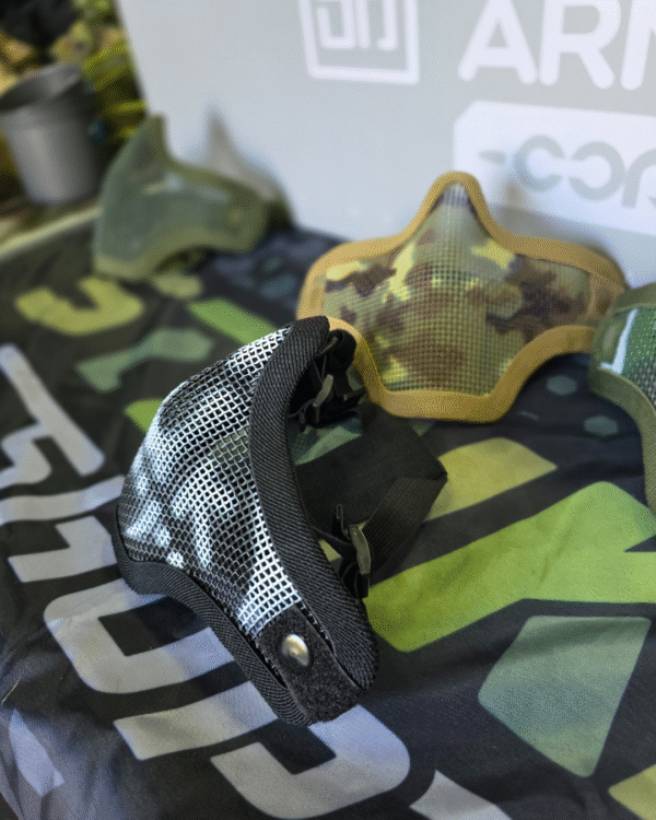 Airsoft zastitna maska za lice - Crna MC