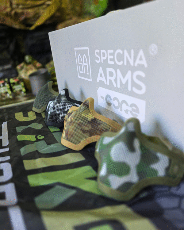 Airsoft zastitna maska za lice - Zelena