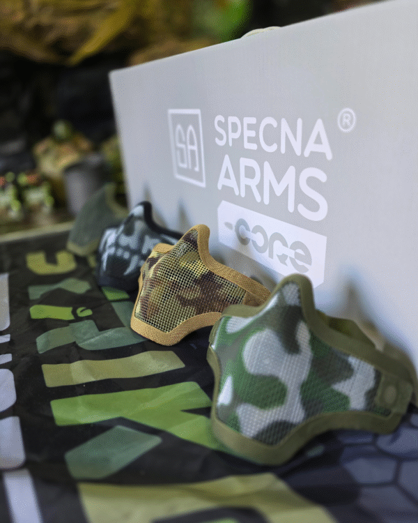 Airsoft zastitna maska za lice - Zelena MC