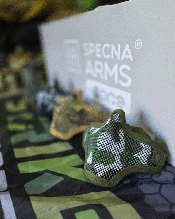 Airsoft zastitna maska za lice - Zelena MC