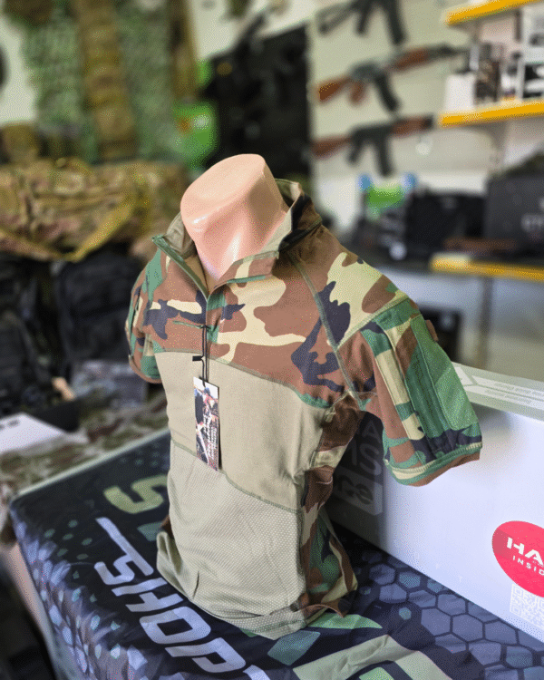 Airsoft Takticka Combat majica - Woodland XL