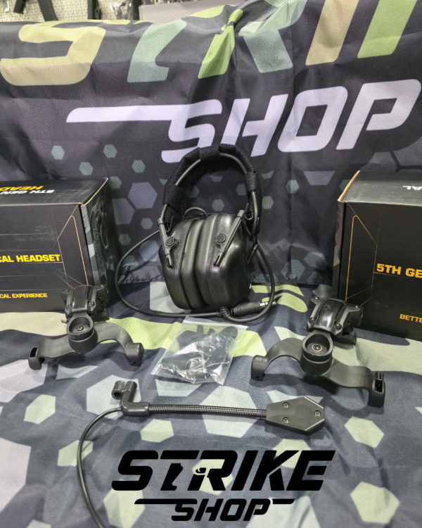 AKTIVNI ANTIFONI / slusalice za Airsoft Zelena