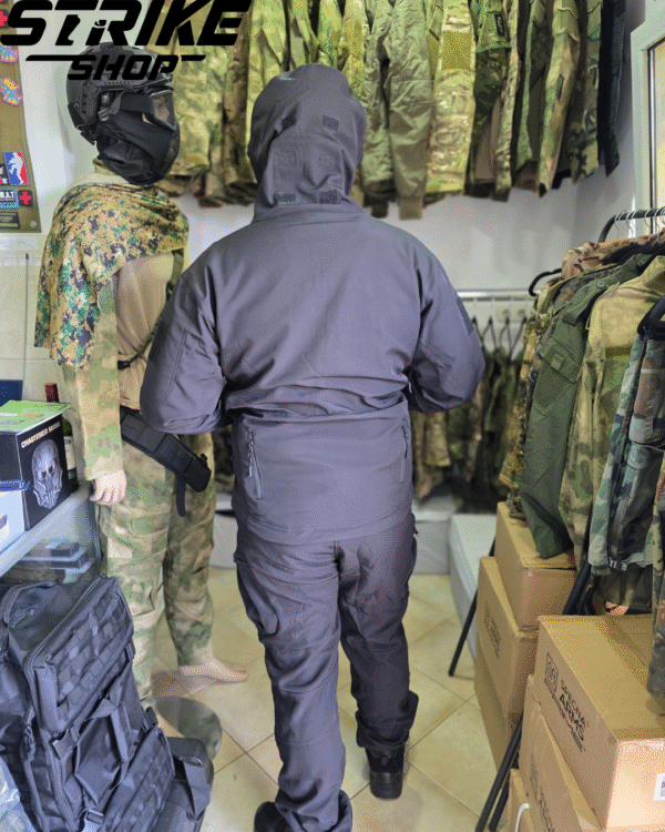 Soft Shell Komplet BLACK (Jakna + Pantalone) XXXL