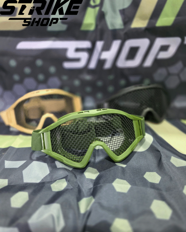 AIRSOFT ZAŠTITNE NAOČALE MESH / Zelene