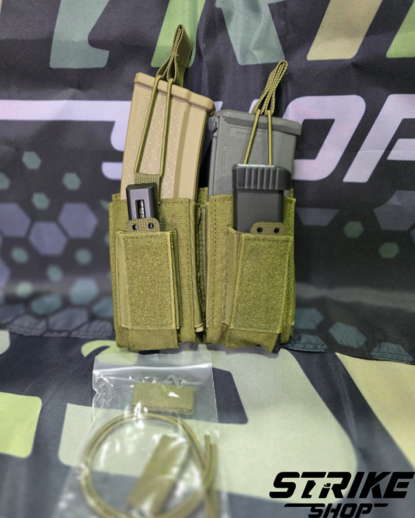 DVOSTRUKA MAG POUCH TORBICA – Crna