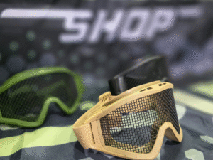 AIRSOFT ZAŠTITNE NAOČALE MESH / TAN