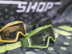 AIRSOFT ZAŠTITNE NAOČALE MESH / Zelene