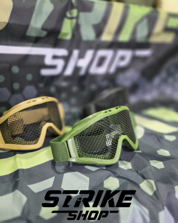 AIRSOFT ZAŠTITNE NAOČALE MESH / Zelene