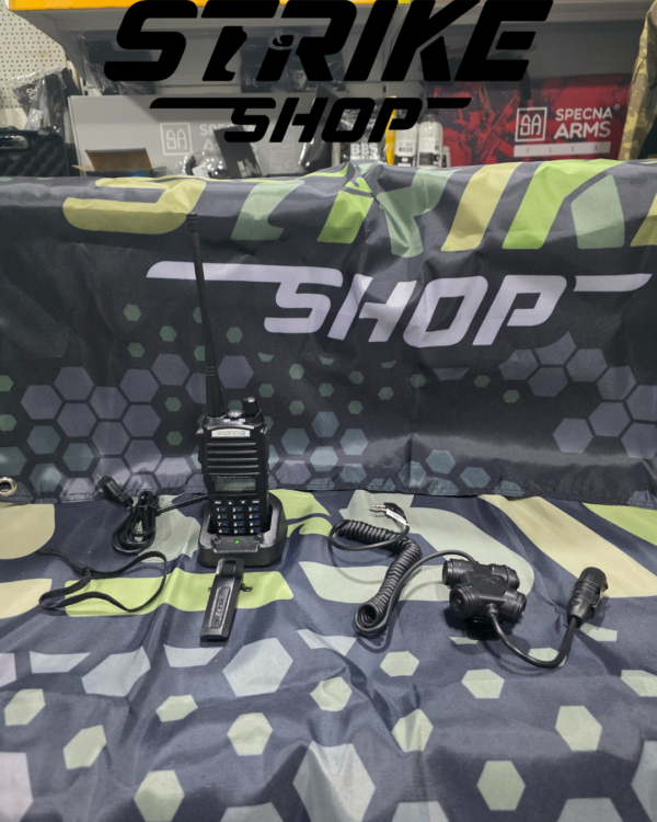 BaoFeng UV-82 + taktički PTT kabal sa 2-pin konektorom