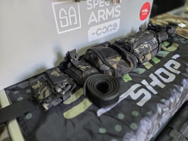 Yakeda Combat Belt / Kaiš sa nastavcima Multicam Black