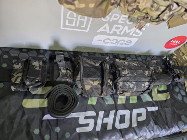 Yakeda Combat Belt / Kaiš sa nastavcima Multicam Black