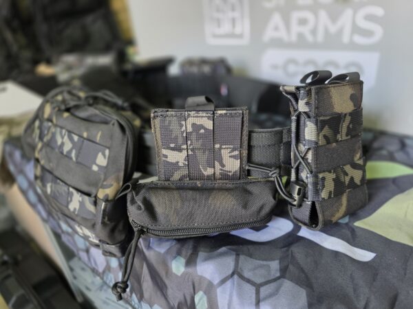 Yakeda Combat Belt / Kaiš sa nastavcima Multicam Black