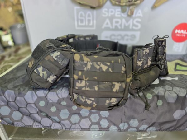 Yakeda Combat Belt / Kaiš sa nastavcima Multicam Black