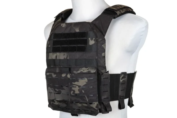 Airsoft Tactical Advanced Plate Carrier Vest – MC Black