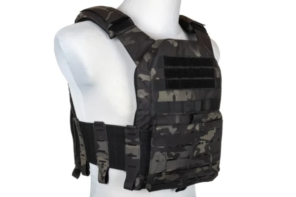 Airsoft Tactical Advanced Plate Carrier Vest – MC Black