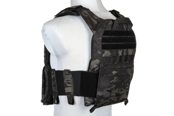Airsoft Tactical Advanced Plate Carrier Vest – MC Black