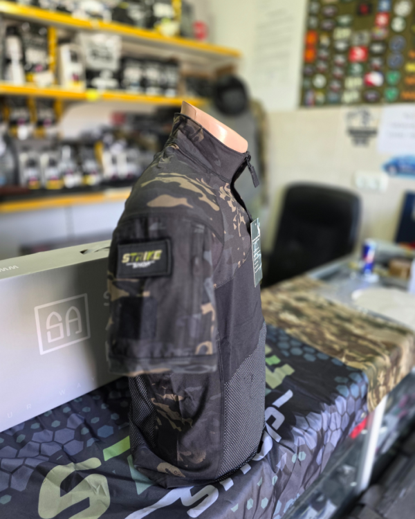 Airsoft Takticka Combat majica -Multicam Black M