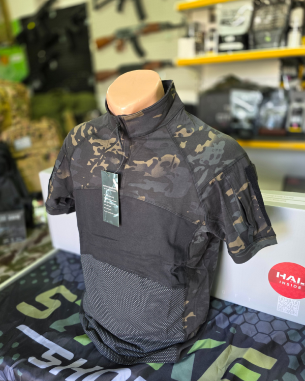 Airsoft Takticka Combat majica -Multicam Black M