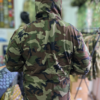 Soft Shell Jakna Woodland - Airsoft ( outdoor ) XXL