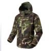 Soft Shell Jakna Woodland - Airsoft ( outdoor ) XL