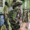 Soft Shell Jakna Woodland - Airsoft ( outdoor ) XXL